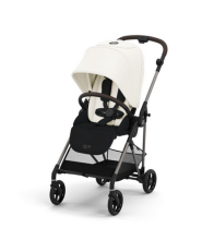 Cybex Melio Carbon pastaigu rati Moon Black