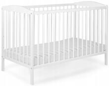Kiddos Tomi Art.56281 White Bērnu koka gulta 120x60cm