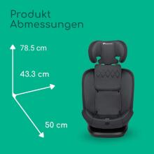 Bebeconfort EverFix i-Size Art.56477 Tinted Black Autokrēsliņš (9-36 kg)