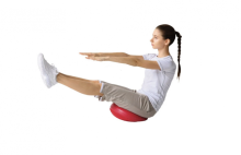 Gym&Fit Seat Balance Cushion Art.57363 Massage Pilllow Masāžas / Balansa disks - viens