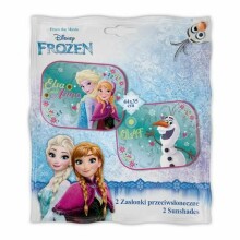 Disney Sunshade Frozen Art.9322 Universalūs automobilių skydeliai nuo saulės 35x44, 2vnt
