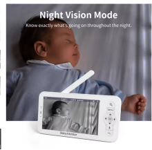 La bebe™ Accessories Wireles Baby Monitor Babyphone Art.60765 White Детский монитор-видеокамера