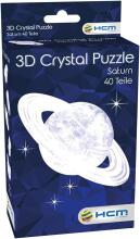 Crystal Puzzle Saturn 3D Art.60902 Kristāla 3D Puzles
