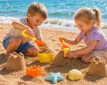 Bebe Basic Sand Toys Art.61652 Smilšu instrumentu komplektu,2 gab