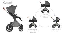 Jane Kawai Art.5561 U05 Dim Grey Stroller