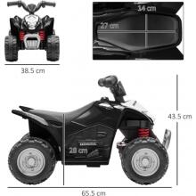 Aga Design HONDA 6V  H3 Art.62285 Детский квадрацикл с аккумулятором