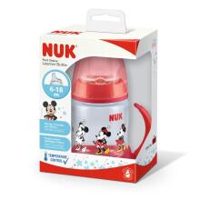 Nuk First Choice Minnie Art.62391 Бутылочка с силиконовой соской термоконтролем, 150 мл (6–18 месяцев)