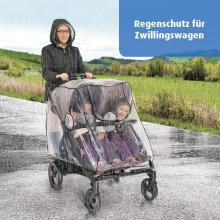 Universal Rain Cover for Twins Art.64521 Universal rain cover for a stroller (twins/twins)