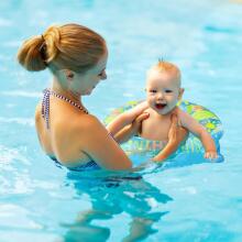 Baby Swimming Ring  Art.65261 Peldriņķis mazuļiem  6 - 36 mēnešiem (slodzei no 3-18kg).