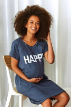 Doctornap  Cotton Night Dress Art.9504 Kokvilnas naktskrekliņš grūtniecēm/barošanai