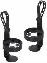 UniBaby Universal Cups Holder for Strollers  Art.50 Black Universālais pudelīšu turētājs