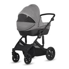KinderKraft Prime Lite Grey 3 in1 Art.KKWPRLIGRY3000 Universālie rati 3 in1