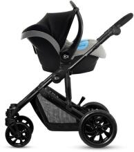 KinderKraft Prime Lite Grey 3 in1 Art.KKWPRLIGRY3000 Universālie rati 3 in1