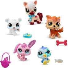 Littlest Pet Shop Art.67998 Dzīvnieku komplekts (5 gab.)
