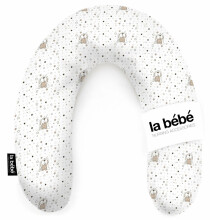 La Bebe™ Rich Maternity Pillow 30x104 Art.68297 Bunnies pakaviņš mazuļa barošanai / gulēšanai / pakaviņš grūtniecēm 30x104 cm