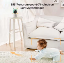 La bebe™ Accessories Baby Monitor Camera 360° Art.70157  Детский монитор-видеокамера