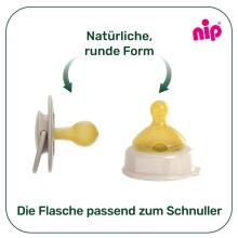 Nuk/Nip First Choice Art.70311 latex anti-colic teat, 6+m, small feed hole, 1 pcs