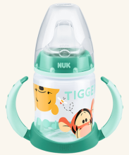 Nuk First Choice  Disney Art.SD68  Бутылочка-поильник  с насадкой для питья с силиконовой соской с 6 мес. 150 мл.