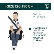 Chicco, Quasar i-Size Booster Art.7088 Black автокресло 22-36kg