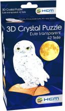 Crystal Puzzle Owl 3D Art.71227 Kristāla 3D Puzles