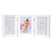 Huborns Art for Baby Art.7139 Hand and Foot print Trīsdaļīgs Ramītis