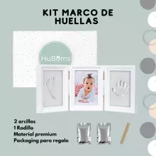 Huborns Art for Baby Art.7139 Hand and Foot print Trīsdaļīgs Ramītis