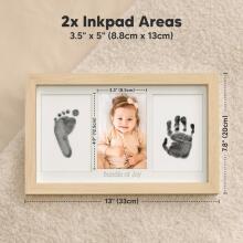 Huborns Art for Baby Art.7139 Hand and Foot print Trīsdaļīgs Ramītis