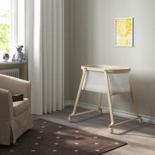 Made in Sweden Alksvard Art.103.148.11 Bērnu koka šūpulis  40x73cm