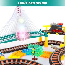 Electric Railway Art.72428 Dzelceļš ar skaņas un mūzikas efektiem