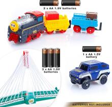 Electric Railway Art.72428 Dzelceļš ar skaņas un mūzikas efektiem