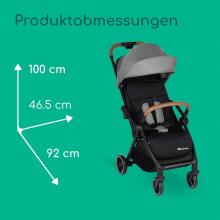Bebeconfort Sunlite Art.72723 Tinted Grey Bērnu pastaigu ratiņi/rati