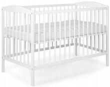 Kiddos Tomi Art.73244 Grey Bērnu koka gulta 120x60cm