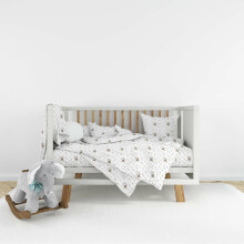 La Bebe™ Pillow Eco 40x40 Art.73401 Bunnies Гречневая подушка с хлопковой наволочкой 40x40см