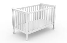 Elf Oak Bed Gala  Art.74239 White деткая кроватка для малышей  120х60см