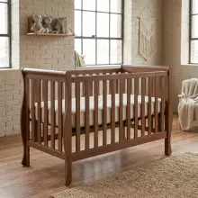 Elf Bed Gardenia  Art.74240 Nut  bērnu koka gulta 120x60cm