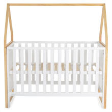 Cangaroo Astra Art.74314 White Bērnu kokā gultiņa