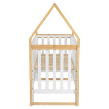 Cangaroo Astra Art.74314 White Bērnu kokā gultiņa