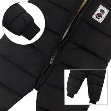 JiAmy Baby Winter Jumpsuit with Hood Art.74828 Black Pavasara/Rudens bērnu kombinezons (izm.56-74)