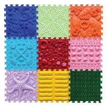Orto Nature Orthopedic Mat Sets Rainbow Melody Art.OTN-S-RBM  Bērnu paklājs no 9 daļām