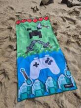 Carbotex Beach Towel Minecraft Art.MC248514-R