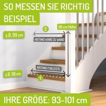 Bomi® Mira Safety Gate Art.76935 White  Ворота Безопасности