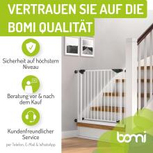 Bomi® Mira Safety Gate Art.76935 White  Ворота Безопасности