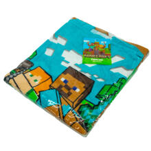 Carbotex Minecraft Poncho Art.0MC01923 Dvielis -pončo (55x110)