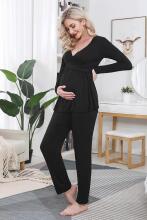 Litherday Nursing Pyjamas Art.77463 Grey  Naktskrekliņs + bikses barošanai