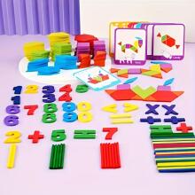 Happy Toys Puzzle Art.8709 Koka puzle Tangrams