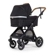 Emmaljunga Sento Art.79353 Outdoor Black Ratiņi divi vienā
