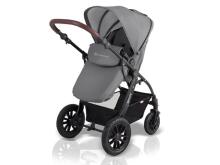 KinderKraft'18 Moov Grey 3 in1  Art.KKWMOOVGRY00NC Universālie rati 3 in1 +autokrēsls