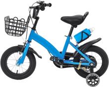 Kids Bike Wheels Collas 12' Blue Art.8061 Bērnu divritenis (velosipēds) ar palīgriteņiem