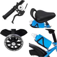 Kids Bike Wheels Collas 12' Blue Art.8061 Bērnu divritenis (velosipēds) ar palīgriteņiem