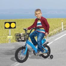 Kids Bike Wheels Collas 12' Blue Art.8061 Bērnu divritenis (velosipēds) ar palīgriteņiem